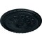 Ekena Millwork Richmond Ceiling Medallion (Fits Canopies up to 2 5/8"), Hand-Painted Night Shade, 18"OD x 1 3/8"P CM18RINSF - alternate 2